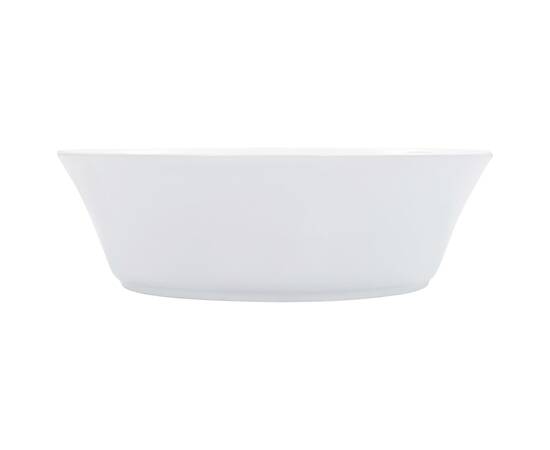 Chiuvetă de baie, alb, 41x12,5 cm, ceramică, 4 image
