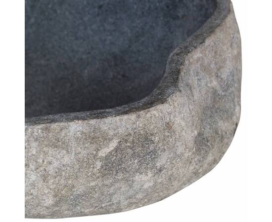 Chiuvetă din piatră de râu, 30-37 cm, oval, 3 image
