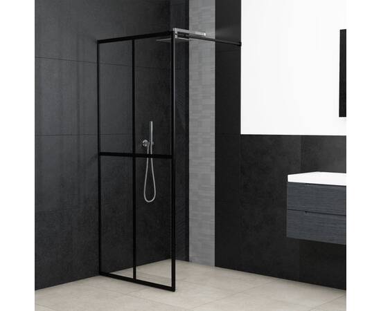 Paravan duș walk-in, 100x195 cm, sticlă securizată transparentă