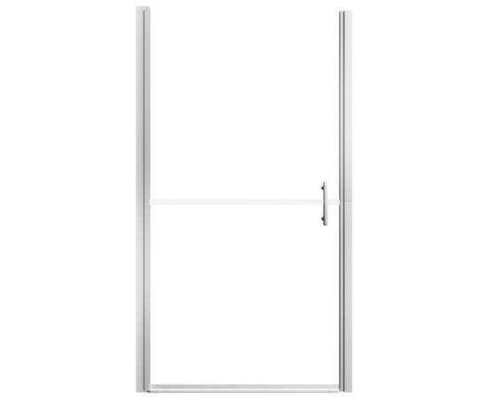 Ușă de duș, 91 x 195 cm, sticlă securizată, 3 image