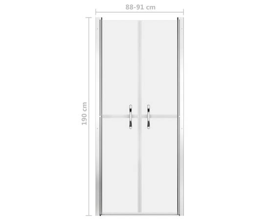 Ușă cabină de duș, mat, 91 x 190 cm, esg, 5 image
