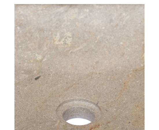 Chiuvetă, gri, 40x40x10 cm, marmură, 5 image