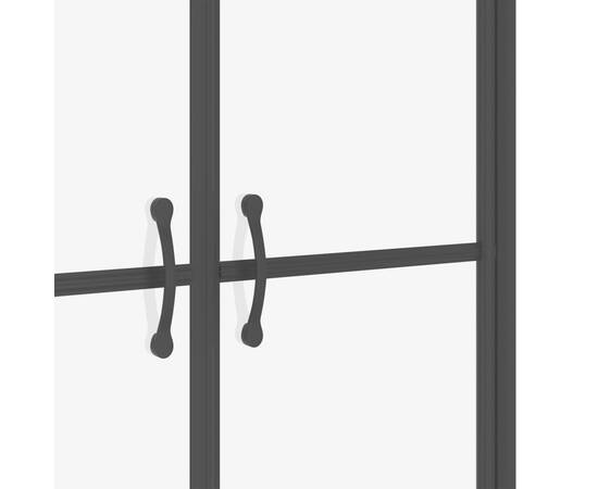 Ușă cabină de duș, jumătate mată, (73-76)x190 cm, esg, 4 image