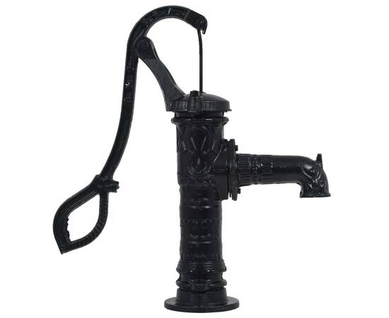 Pompă de apă pentru grădină cu suport din fontă, 3 image