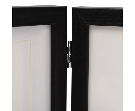 Ramă foto triplă, colaj, negru, 22x15 cm + 2x (10x15 cm), 6 image