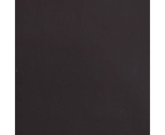 Scaune de bar, 2 buc., negru, piele ecologică, 3 image