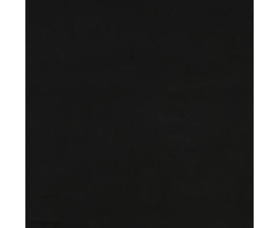 Scaune de bar, 2 buc., negru, catifea, 3 image