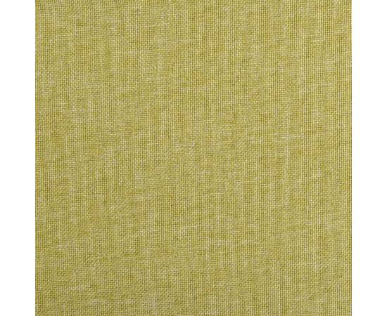 Scaun de bar, verde, material textil, 4 image