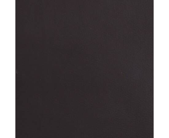 Scaun de birou pivotant, negru, piele ecologică, 3 image