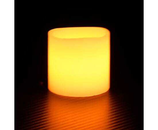 Lumânări led electrice, 24 buc., alb cald, 3 image