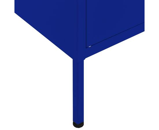 Dulap de depozitare, bleumarin, 80x35x101,5 cm, oțel, 8 image