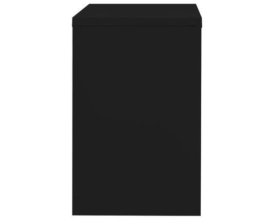 Fișet, negru, 90x46x72,5 cm, oțel, 4 image