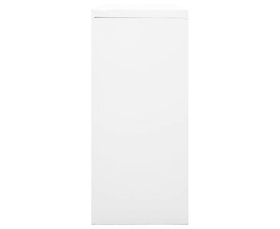 Dulap cu ușă glisantă, gri, 90x40x90 cm, oțel, 5 image