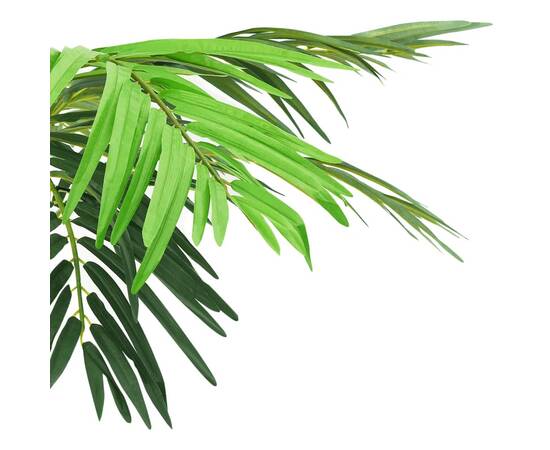 Plantă artificială palmier phoenix cu ghiveci, verde, 190 cm, 3 image