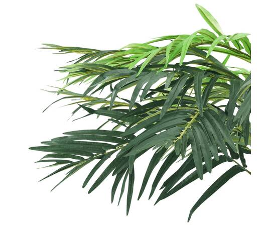 Plantă artificială palmier phoenix cu ghiveci, verde, 215 cm, 3 image