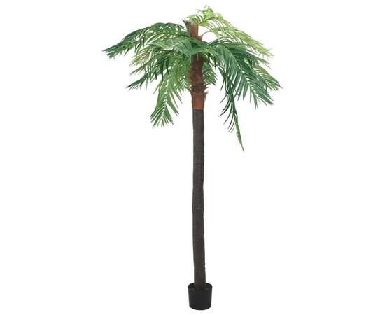 Plantă artificială palmier phoenix cu ghiveci, verde, 305 cm