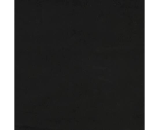 Scaun de bucătărie, negru, catifea, 3 image