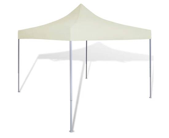 41463  cream foldable tent 3 x 3 m