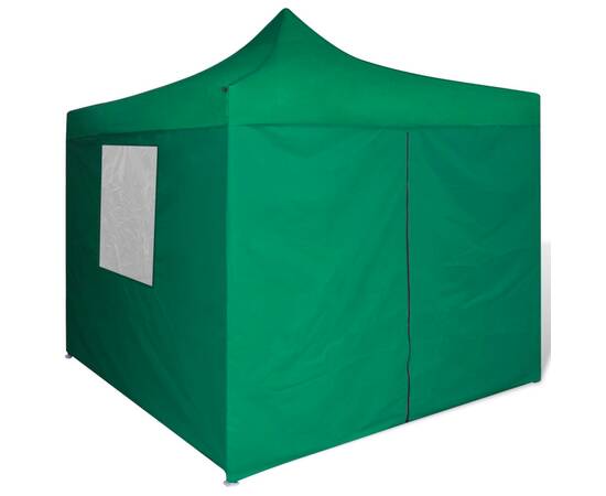41468  green foldable tent 3 x 3 m with 4 walls, 3 image