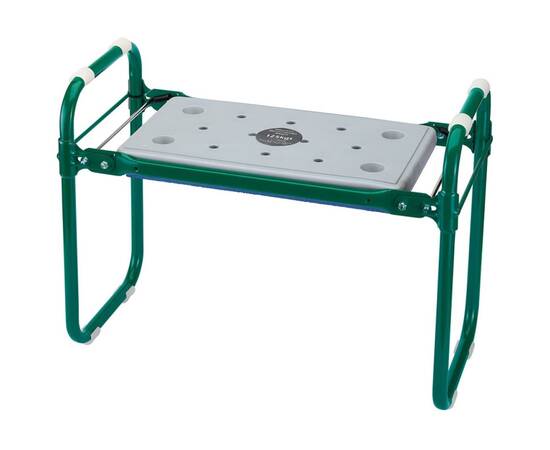 Draper tools scaun/ suport de grădinărit pliabil, verde, fier, 64970