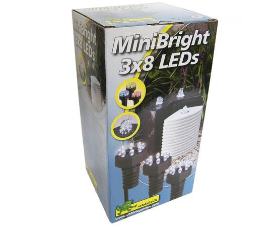 Ubbink lampă subacvatică pentru iaz minibright 3x8 led 1354019, 9 image
