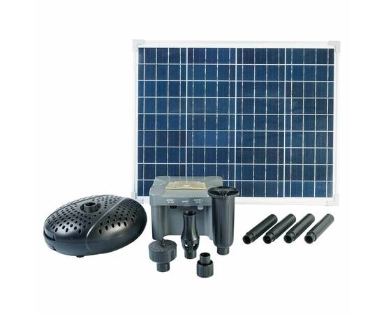 Ubbink set solarmax 2500 cu panou solar, pompă și baterie