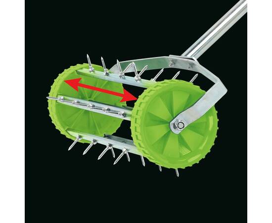 Draper tools aerator pentru gazon cu tambur, 450 mm, verde, 2 image