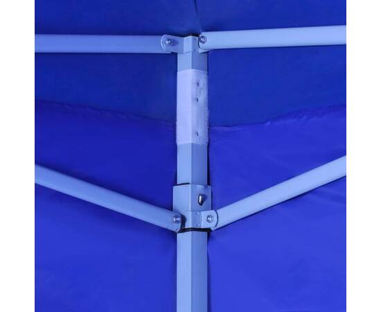 Cort pliabil cu 2 pereți, albastru, 3 x 3 m, 3 image