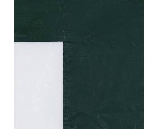 Perete lateral cort petrecere, 2 buc, verde, pe, cu fereastră, 3 image