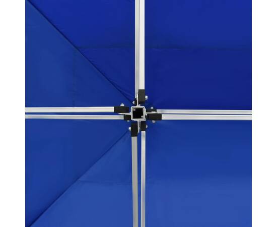 Cort de petrecere pliabil profesional albastru 4,5x3 m aluminiu, 7 image