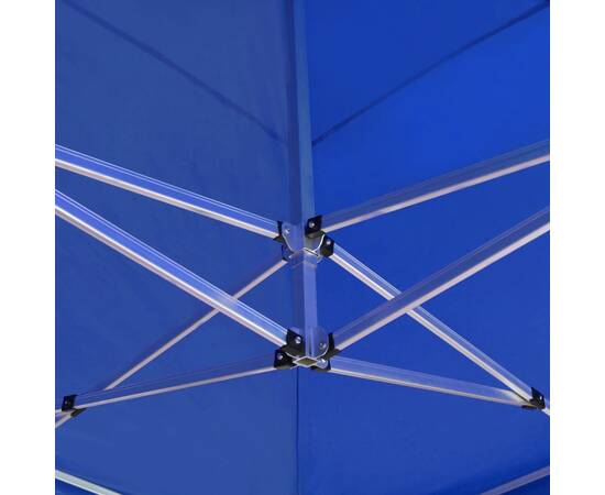 Cort de petrecere pliabil profesional albastru 6x3 m aluminiu, 3 image
