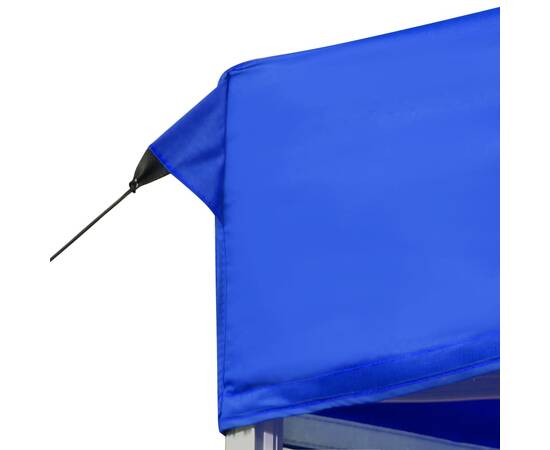 Cort de petrecere pliabil profesional albastru 6x3 m aluminiu, 7 image