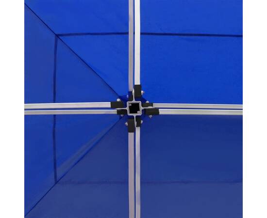 Cort de petrecere pliabil profesional albastru 6x3 m aluminiu, 2 image