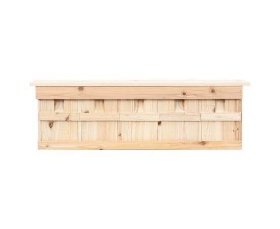 Căsuță de vrăbii cu 5 încăperi, 68 x 15 x 21 cm, lemn de brad, 3 image