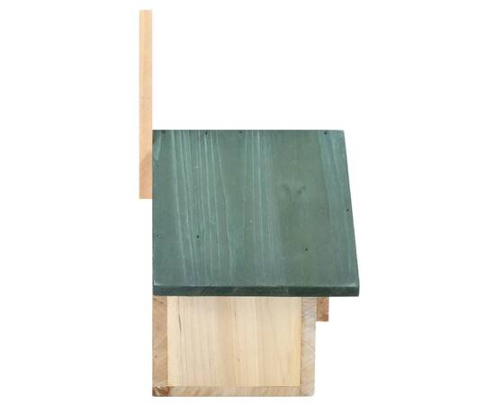 Căsuțe de păsărele, 4 buc., 24 x 16 x 30 cm, lemn de brad, 4 image