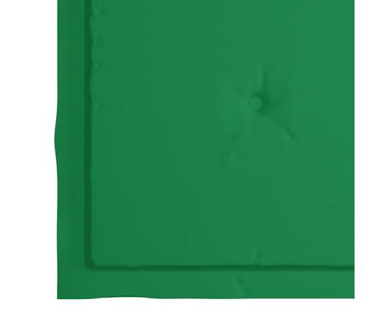 Perne scaun de grădină, 2 buc., verde, 50 x 50 x 3 cm, 6 image