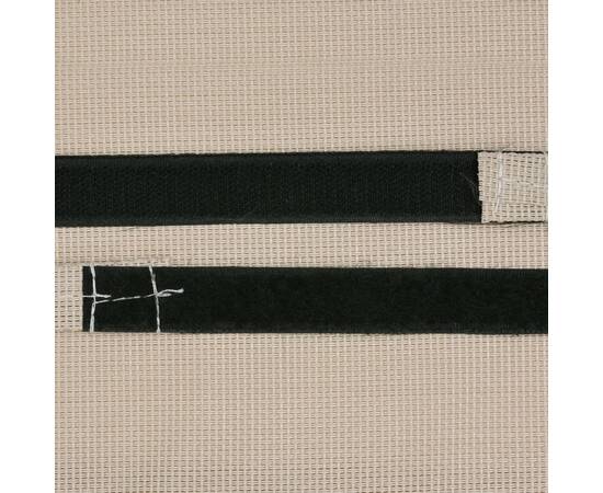 Tetieră pentru șezlong, crem, 40 x 7,5 x 15 cm, textilenă, 4 image