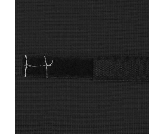 Tetieră pentru șezlong, negru, 40 x 7,5 x 15 cm, textilenă, 5 image