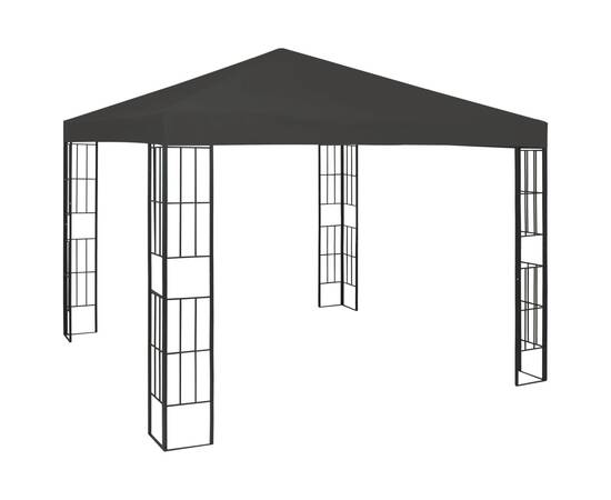 Pavilion, antracit, 3 x 3 m