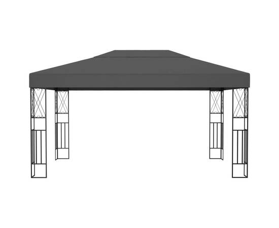 Pavilion, antracit, 3 x 4 m, material textil, 2 image