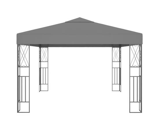 Pavilion, antracit, 3 x 4 m, material textil, 3 image