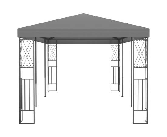Pavilion, antracit, 3 x 6 m, material textil, 3 image
