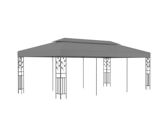 Pavilion, antracit, 3 x 6 m