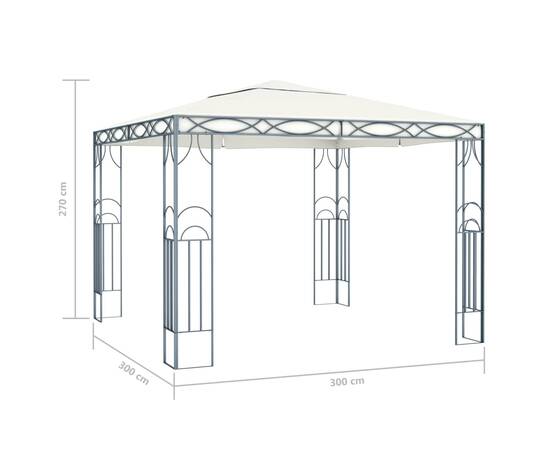 Pavilion, crem, 300 x 300 cm, 4 image
