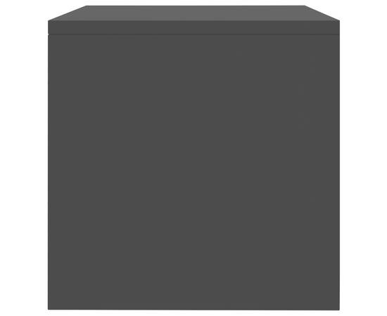 Noptiere, 2 buc., negru, 40 x 30 x 30 cm, pal, 6 image