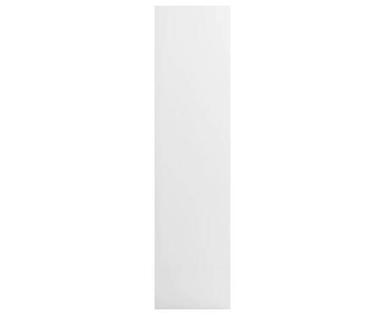 Șifonier, alb extralucios, 100x50x200 cm, pal, 6 image