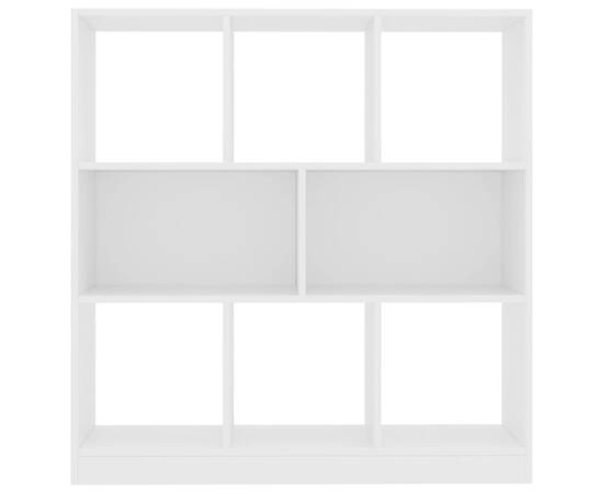 Bibliotecă, alb, 97,5x29,5x100 cm, pal, 4 image