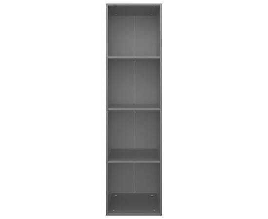 Bibliotecă/comodă tv, negru, 36 x 30 x 143 cm, pal, 6 image