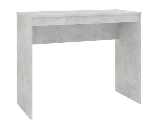 Birou, gri beton, 90 x 40 x 72 cm, pal, 2 image