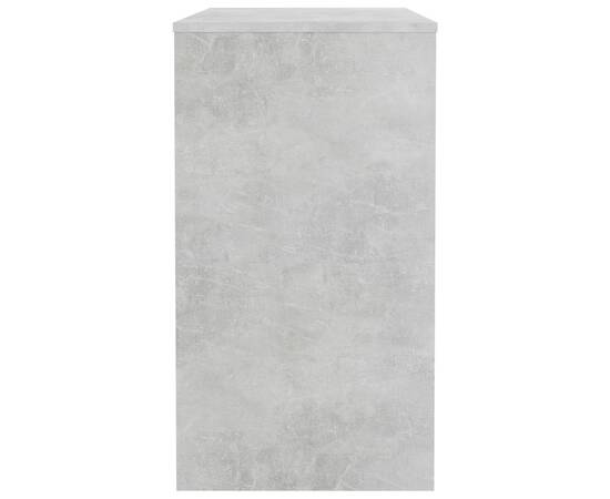 Birou, gri beton, 90 x 40 x 72 cm, pal, 5 image